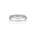 Classic Men's Band [White Gold]
