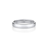 Classic Men's Band [White Gold]