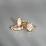 The Colette Marquise Split Shank Engagement Ring Marrow Fine