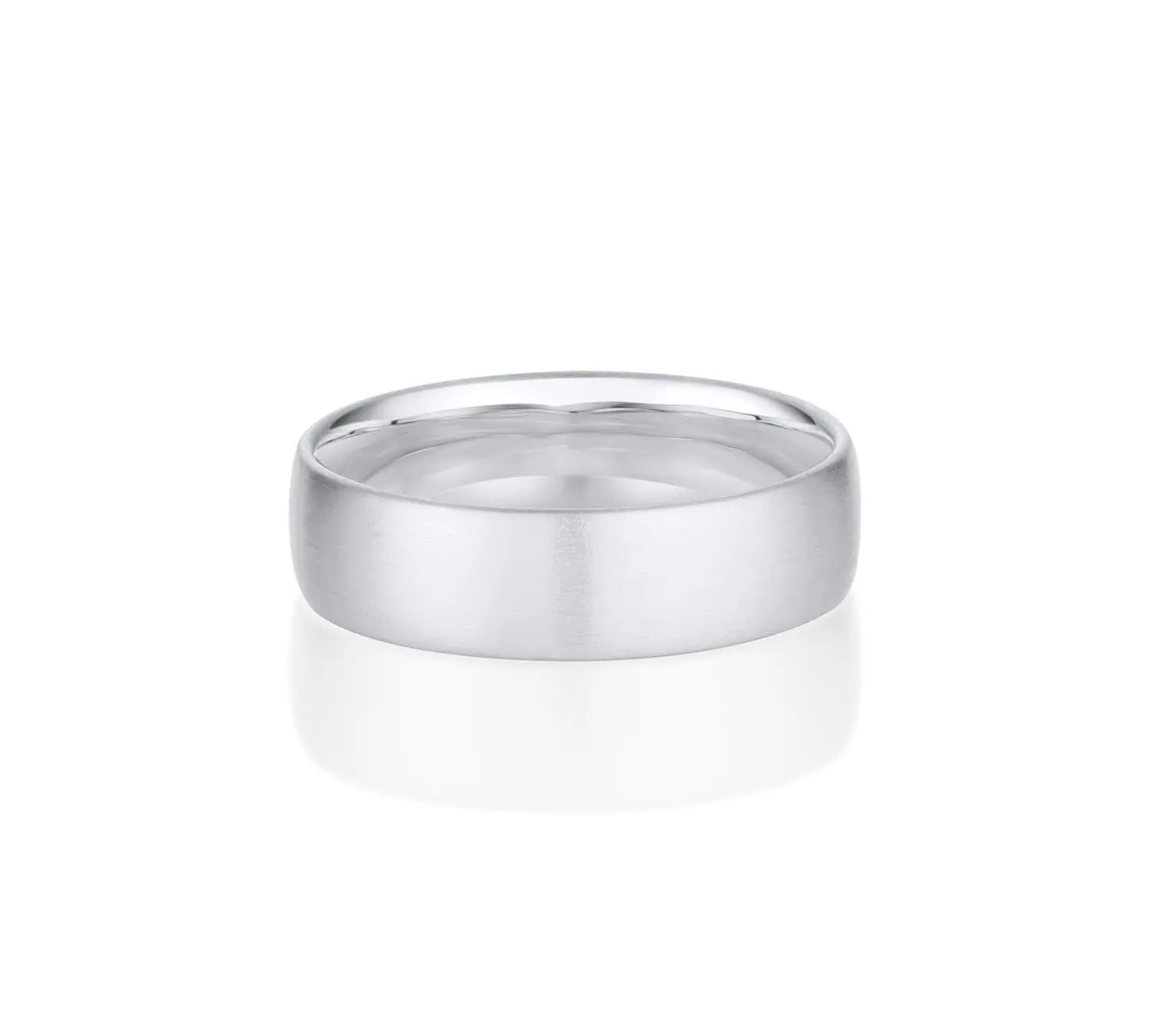 Comfort Fit Men's Band [White Gold]