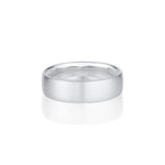 Comfort Fit Men's Band [White Gold]
