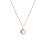 Crescent Moon Charm [Rose Gold]