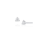 Dainty Diamond Studs [white gold]