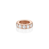 Birthstone Rondelle - Diamond [Rose Gold]
