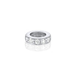 Birthstone Rondelle - Diamond [White Gold]