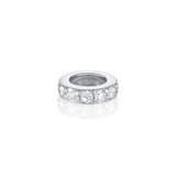 Birthstone Rondelle - Diamond [White Gold]
