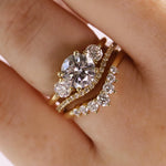 The Elspeth Three Stone Engagement Ring Marrow Fine