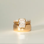The Emma Engagement Ring Marrow Fine Flat Lay