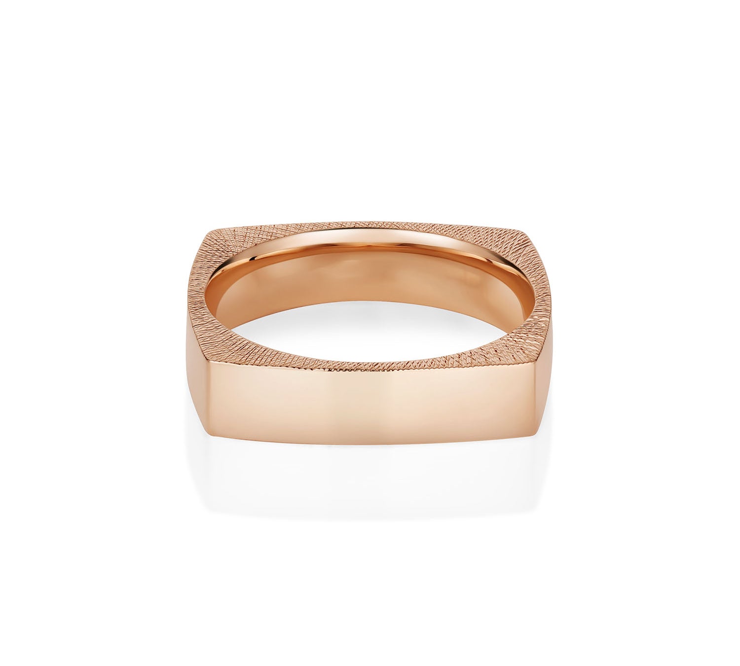 Euro Men's Band [Rose Gold]