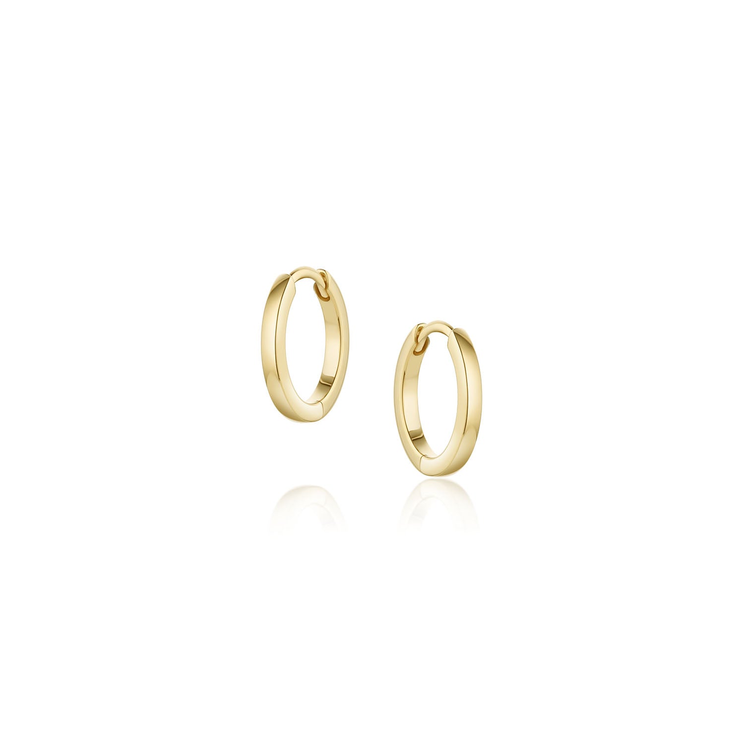 Everyday Mini Gold Huggies - 12.5mm