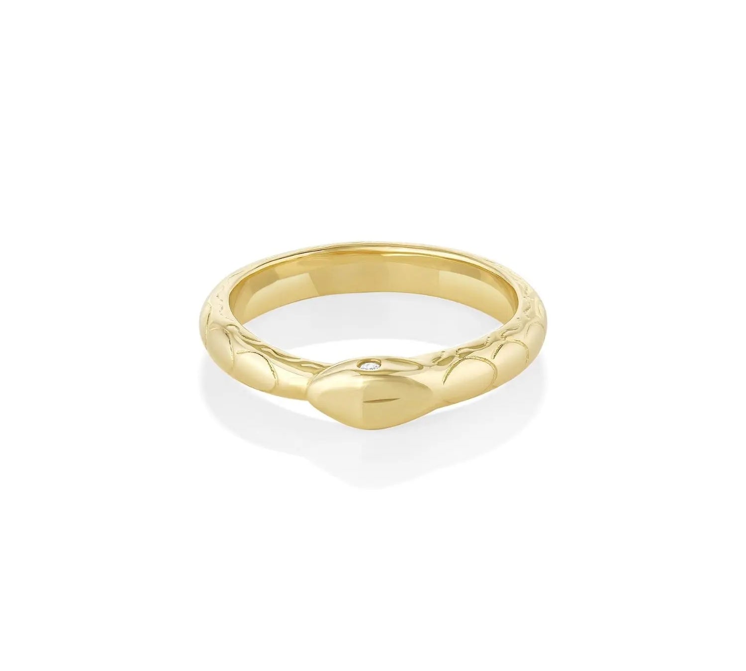 Inamorata Everyday Serpent Ring [Yellow Gold]