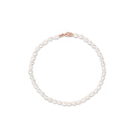 Everyday Tear Drop Pearl Bracelet - Marrow Fine [Rose Gold]