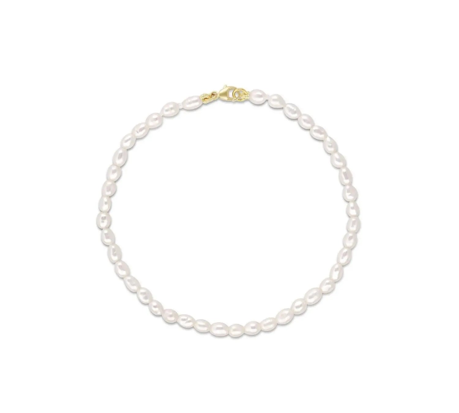 Everyday Tear Drop Pearl Bracelet - Marrow Fine [Yellow Gold]