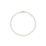 Everyday Tear Drop Pearl Bracelet - Marrow Fine [Yellow Gold]