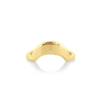 Marrow Fine Jewelry Arched Gold Stacking Band [Yellow Gold]
