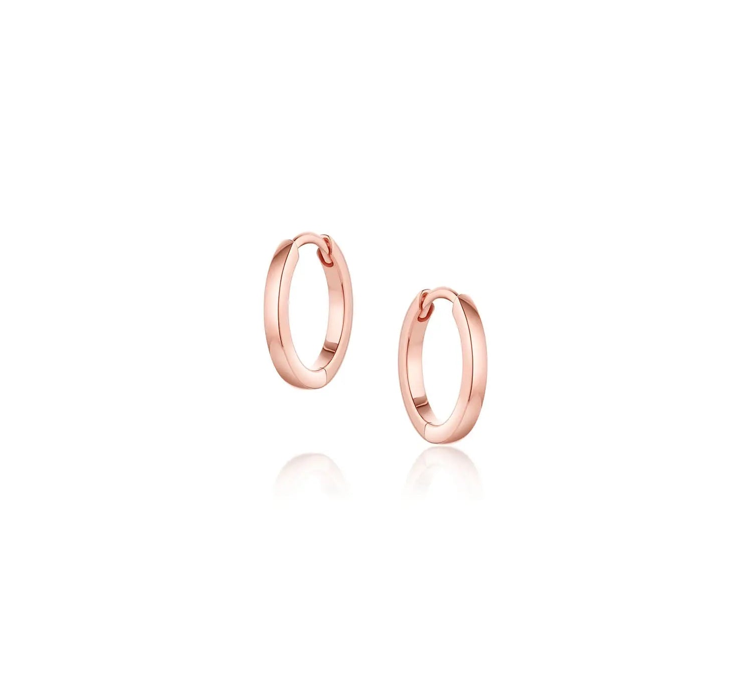 Everyday Mini Gold Huggies - 12.5mm [RG]