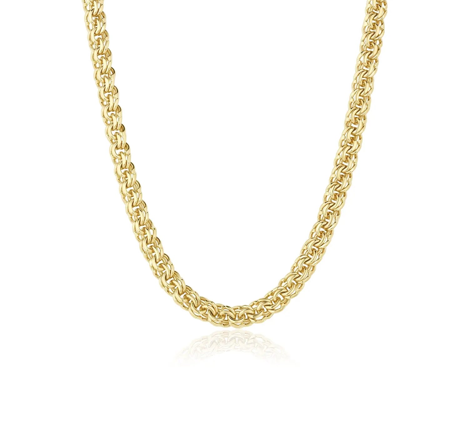 Full Size Double Link Chain [Yellow Gold]