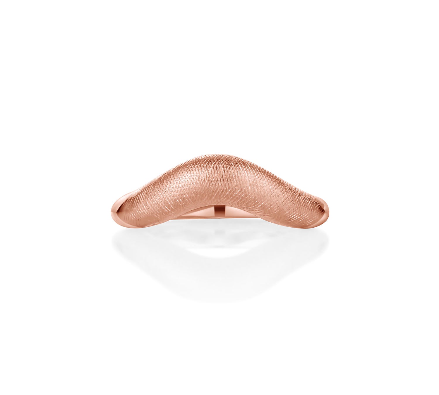 Florentine Wave Band [Rose Gold]