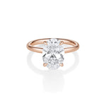 The Francesca Oval Engagement Ring Marrow Fine