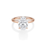 The Francesca Oval Engagement Ring Marrow Fine