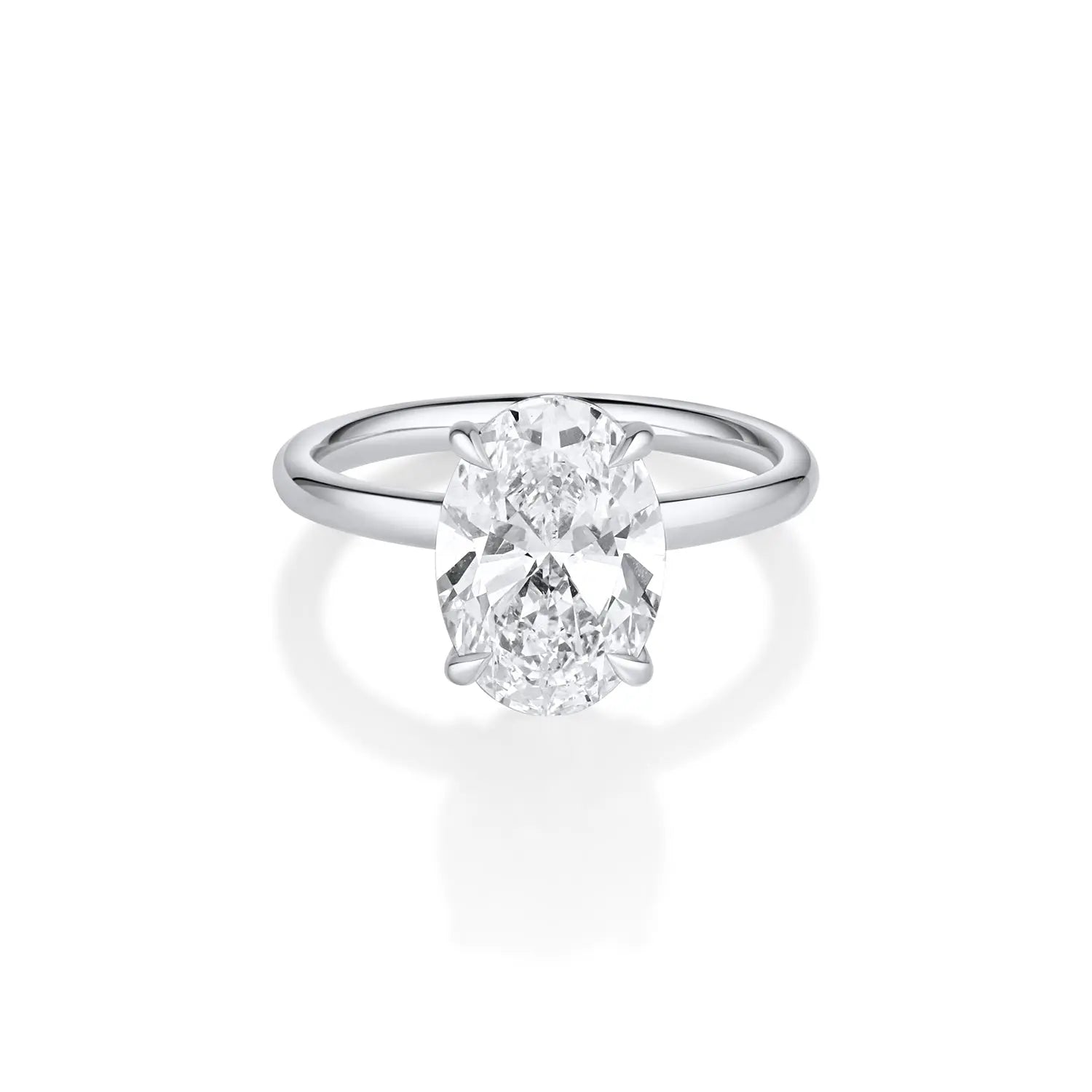 The Francesca Oval Engagement Ring Marrow Fine