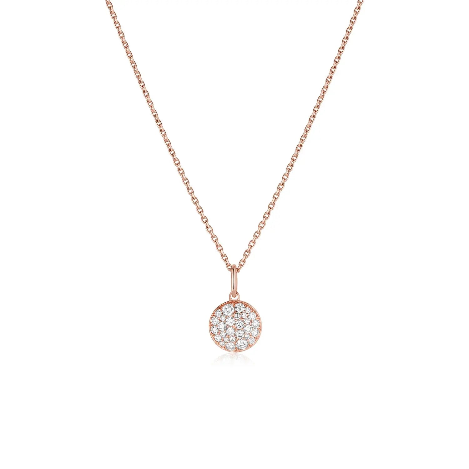 Full Moon Phase Charm [Rose Gold]