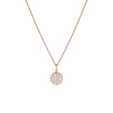 Full Moon Phase Charm [Rose Gold]