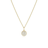 Full Moon Phase Charm [Yellow Gold]
