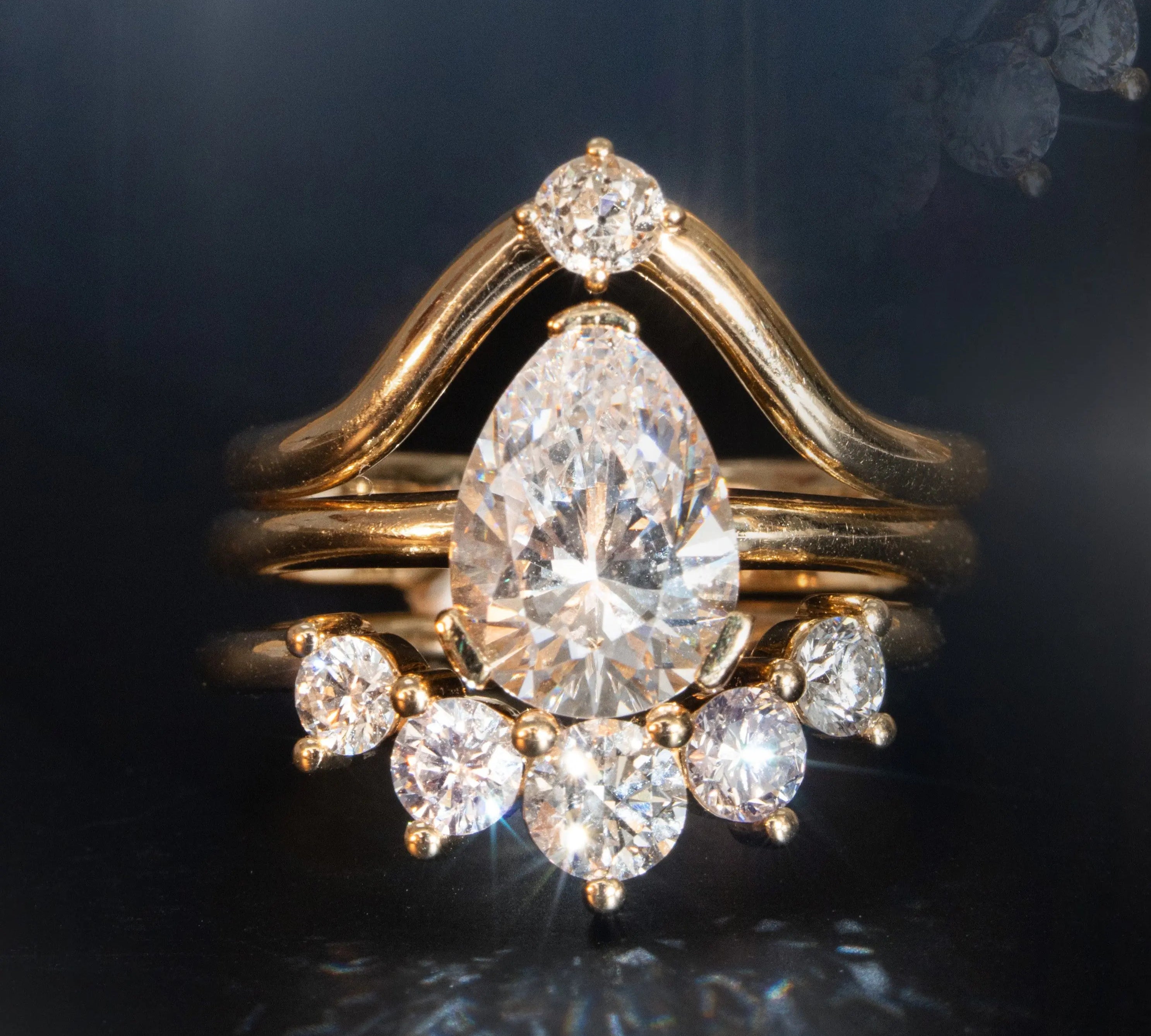 White Diamond Headdress Jacket flat lay