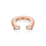 Lucky Horseshoe Ring [Rose Gold]