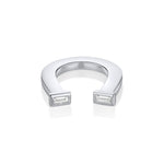 Lucky Horseshoe Ring [White Gold]