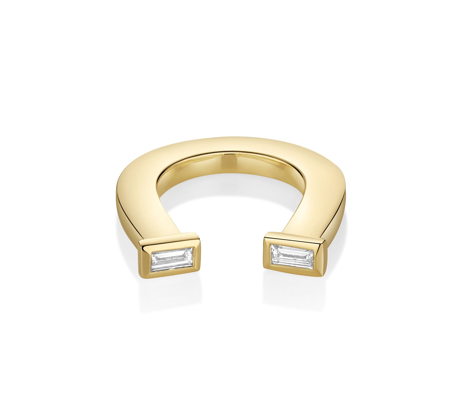 Lucky Horseshoe Ring [Yellow Gold]