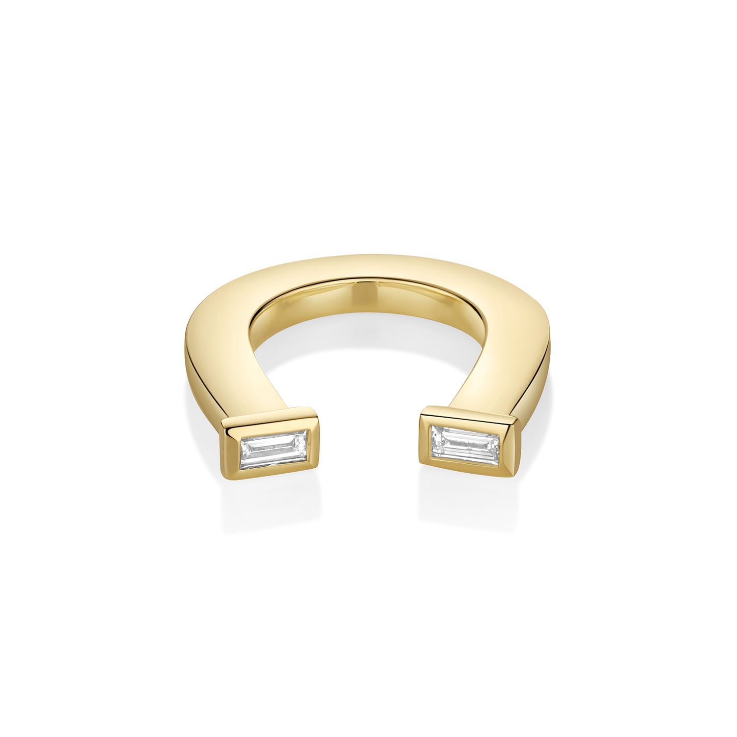 Lucky Horseshoe Ring [Yellow Gold]
