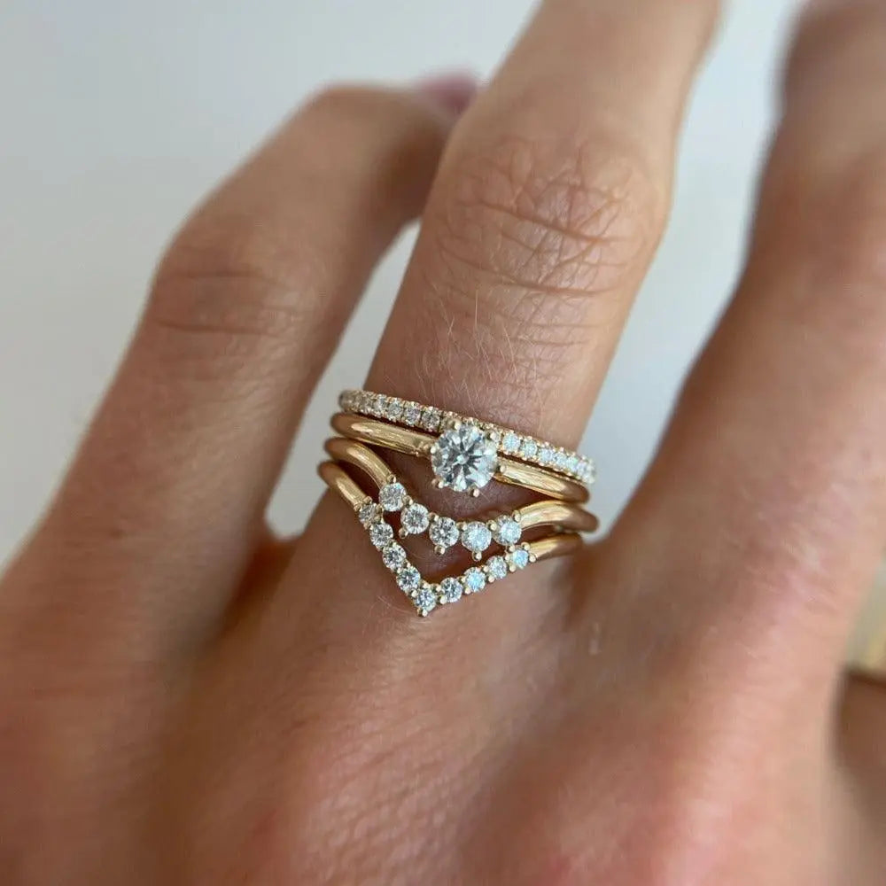 Marrow Fine Stackable Rings Rings | Unique Alternative Rings – Tagged