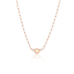 Juliette Opal Necklace [Rose Gold]
