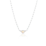 Juliette Opal Necklace [White Gold]