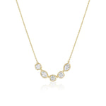 Lisse 5 Stone Diamond Necklace Marrow Fine