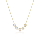 Lisse 5 Stone Diamond Necklace Marrow Fine