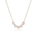 Lisse 5 Stone Diamond Necklace Marrow Fine