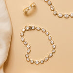 Lisse Tennis Bracelet flat lay