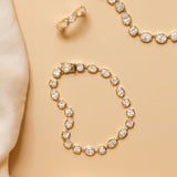 Lisse Tennis Bracelet flat lay