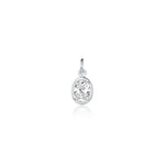 Lisse North-South Diamond Oval Charm Marrow Fine