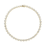 Lisse Tennis Necklace clasped