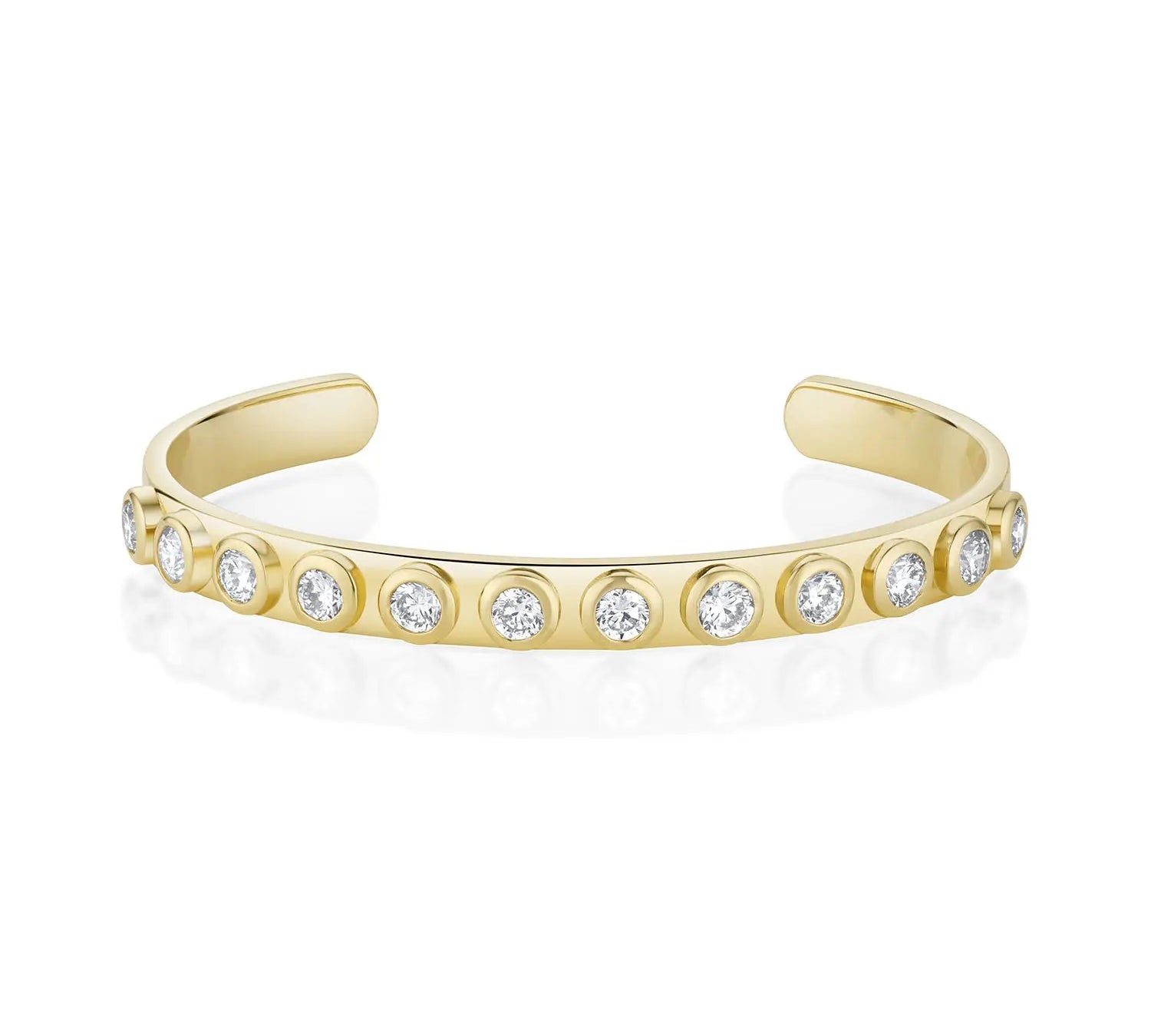 Little White Diamond Cuff Marrow Fine