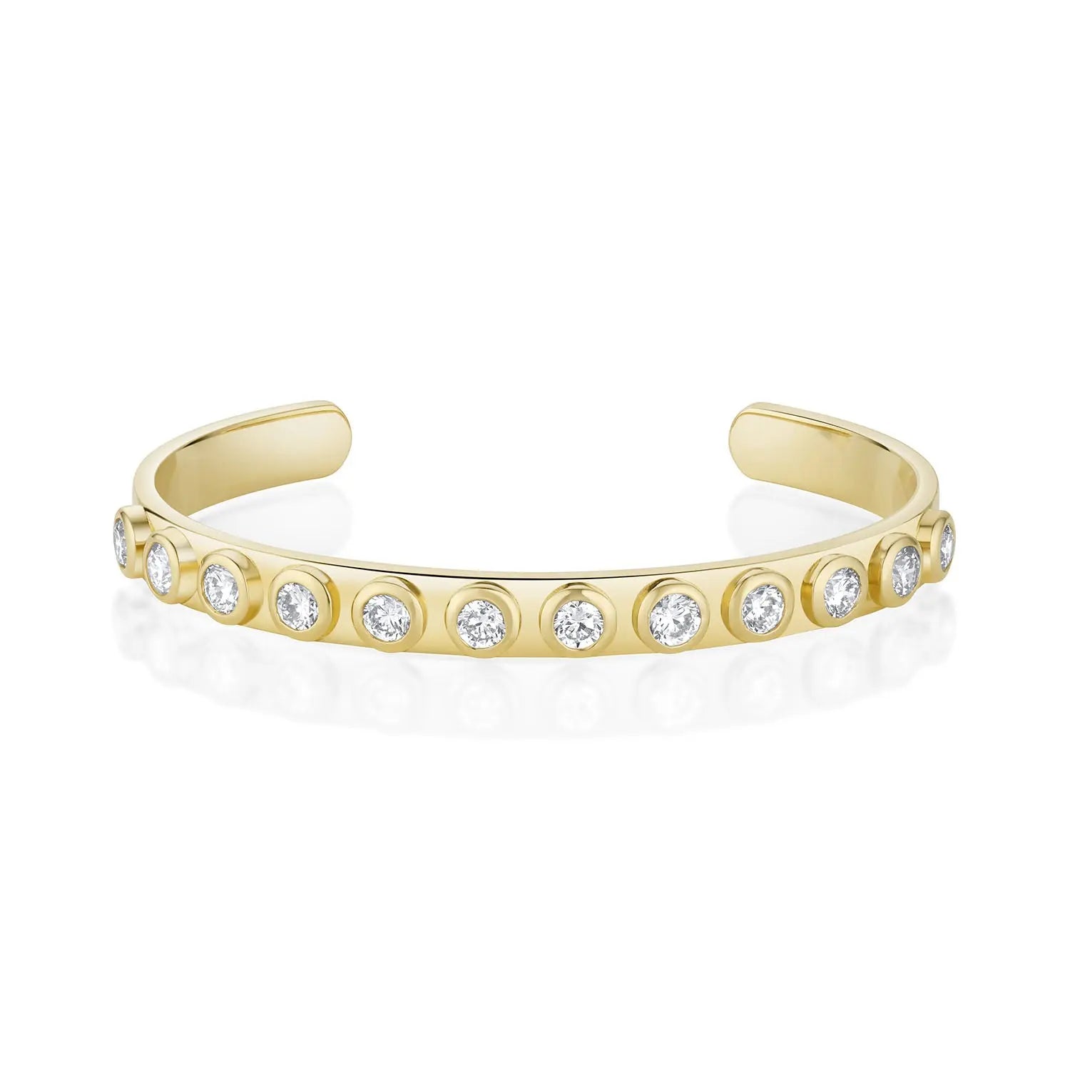 Little White Diamond Cuff Marrow Fine