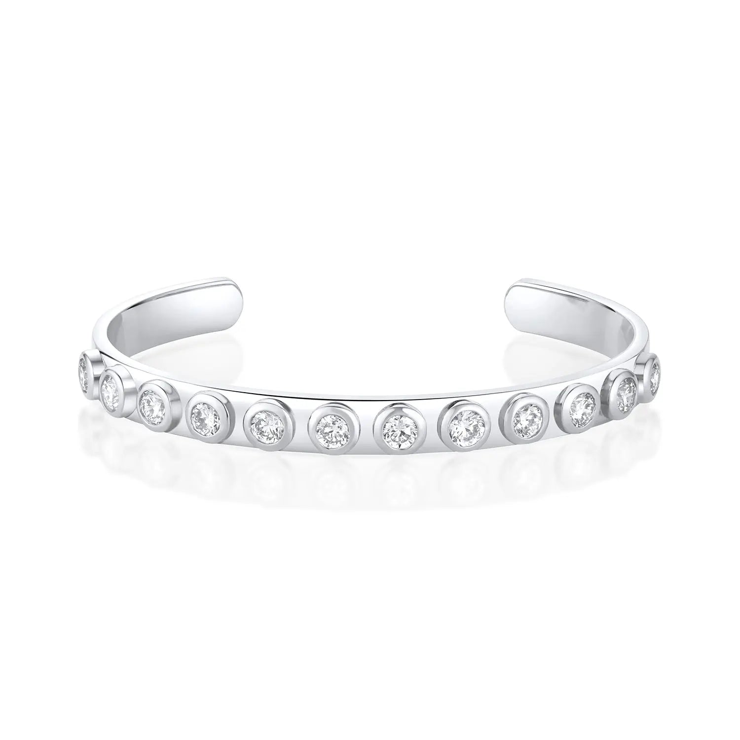 Little White Diamond Cuff Marrow Fine