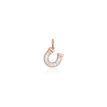 Lucky Horseshoe Charm [Rose Gold]