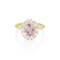 1.99ct Pink Sapphire Petals Ring