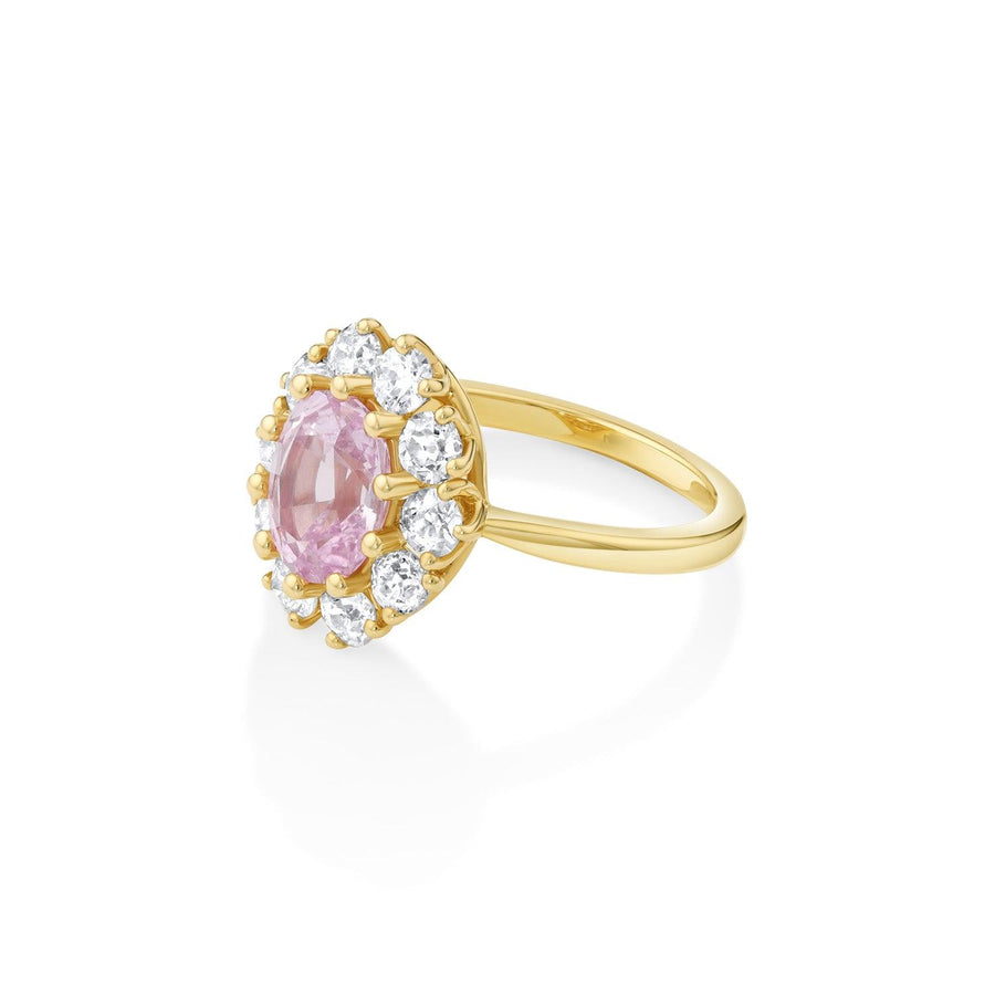 1.99ct Pink Sapphire Petals Ring