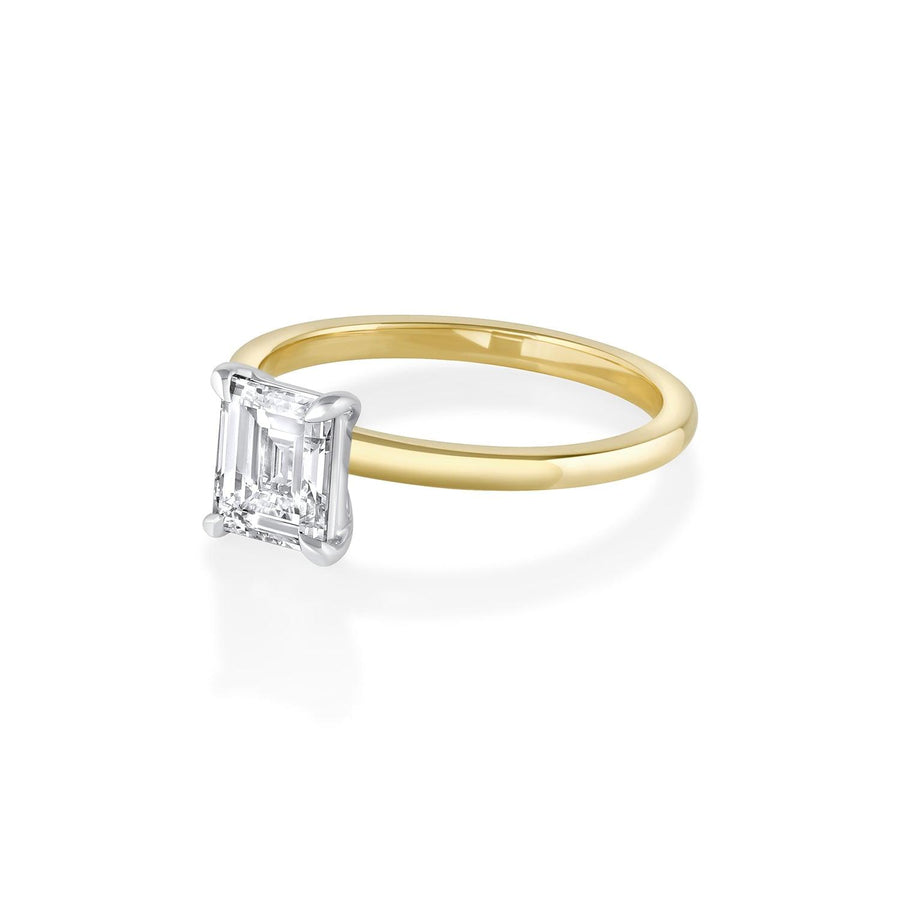 1.04ct Step Cut Diamond Baguette Ring - Marrow Fine